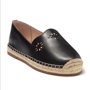 New Kate Spade Gillian Leather Slip-on Espadrille